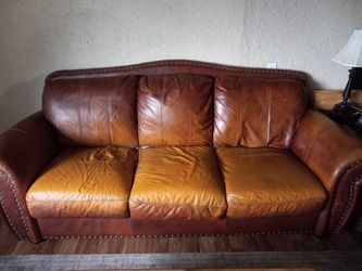 Leather Couch And Loveseat