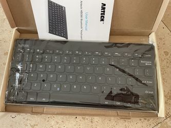 Arteck US HB086 Universal Stainless Wireless Keyboard