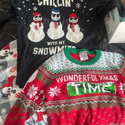 3 Christmas Sweaters