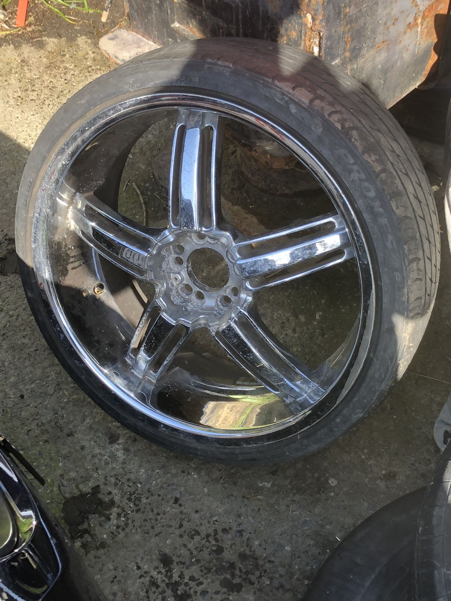 20” Rims With 4 Toyo Proxy