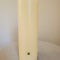 PartyLite White Pillar Candle