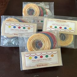 Paper Lantern String Lights