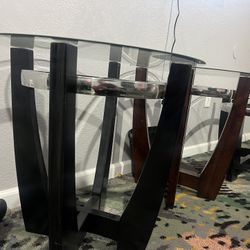 Coffee table & two side tables