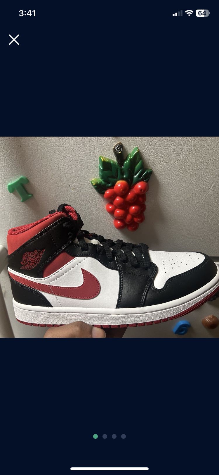 Jordan 1 Retro Mid Gym Red❤️