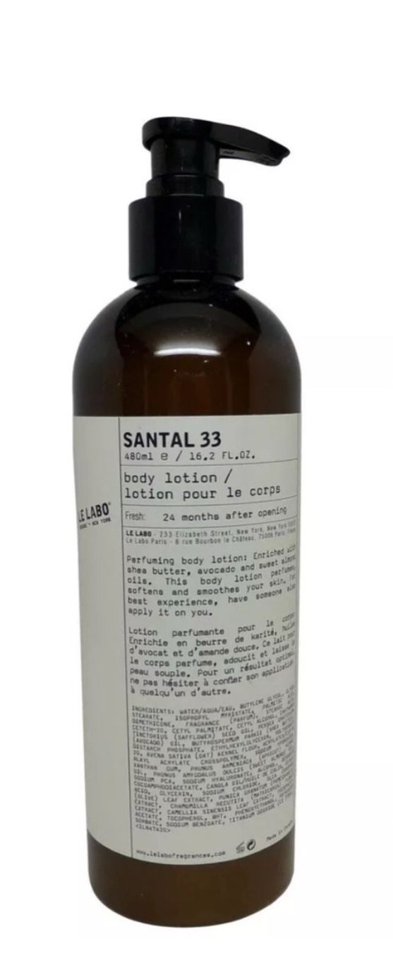Le labu sandal Lotion