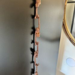 Vintage iron monkeys hooks