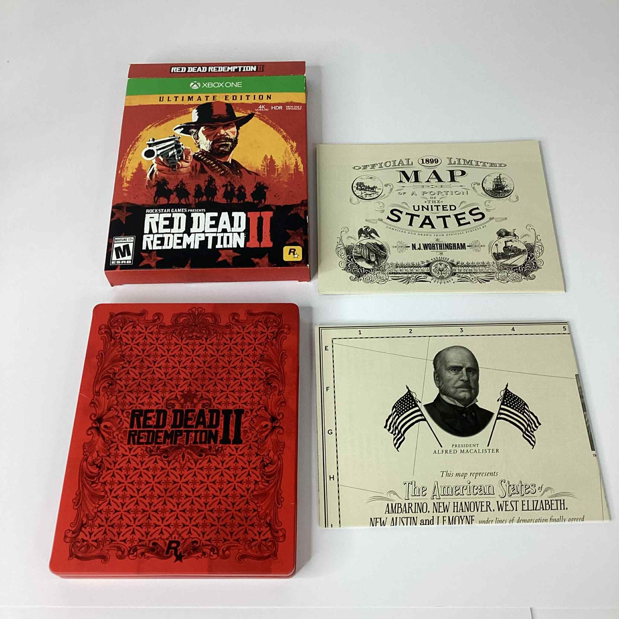 Xbox One Red Dead Redemption II Ultimate Edition Game 