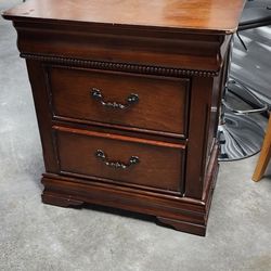 One King Size Bed Set With Matress  and  Matching Dresser. 