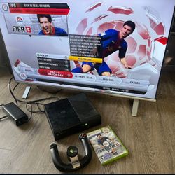 Xbox 360 And 32" JVC Tv 