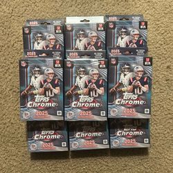Topps chrome football hangers