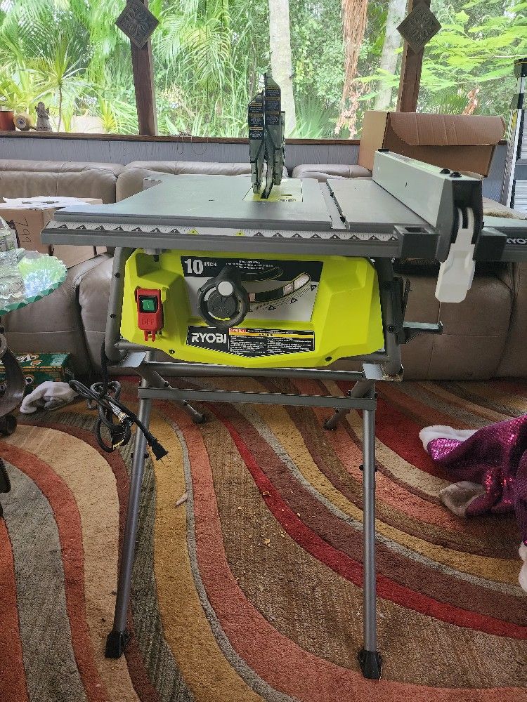 Ryobi Table Saw W/ Stand