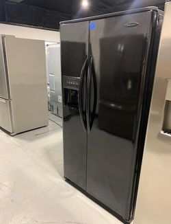 Frigidaire Side By Side Black Fridge

