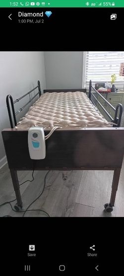 Adjustable Electric Hospital Bed