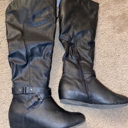 Black Heel Boots