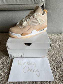 Womens Air Jordan 4 Shimmer Size 9W/7.5M