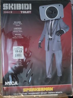 Skibidi Toilet Speakerman Halloween Costume