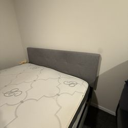 King Size Mattress And Bed Frame 