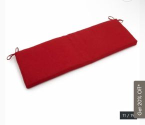 48” bench cushion