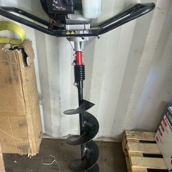 Legend Force 52 cc 2-Cycle Gas Powered 1-Man Earth Auger with 8 in. Bit