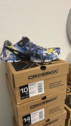 CROSSKIX 2.0 (Unisex) Size 10 - SUCH Graffiti (Hybrid Water shoes )