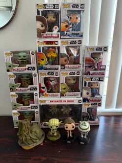 Funko Pop Star Wars Lot of 17 In Box
