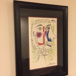 Picasso Art Poster - Numbered And Framed