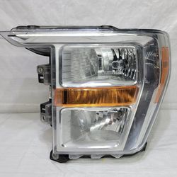 2021 2022 2023 Ford F-150 Headlight Halogen Head Lamp Left Driver ML34-13D155-AH