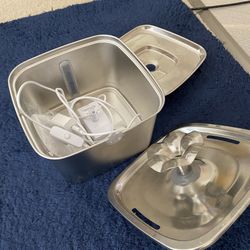 Cat Drinking Water Fountain