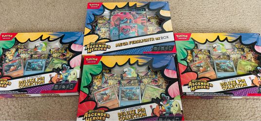 Ascended Pin collections and EX box