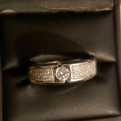 Custom Made .Men's Diamond 14 K DREAM Ring
