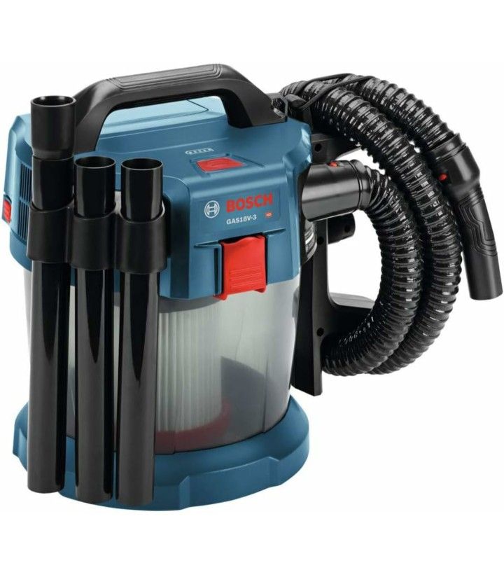 Bosch 2.6-Gallons 7-HP Cordless Wet/Dry Shop Vacuum  + Battery Kit (4 Ah)