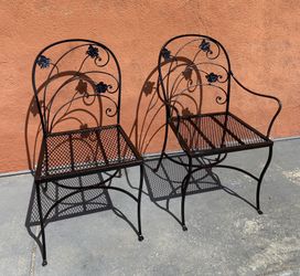 Pair Of Patio Chairs 