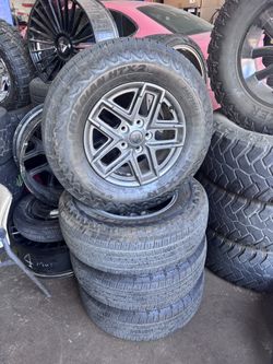 17s Jeep Wheels Tires 5x127 