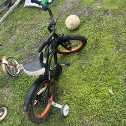 12” Bicycle With Training Wheels 