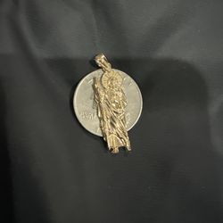 ST Jude Pendant 14 K Gold 