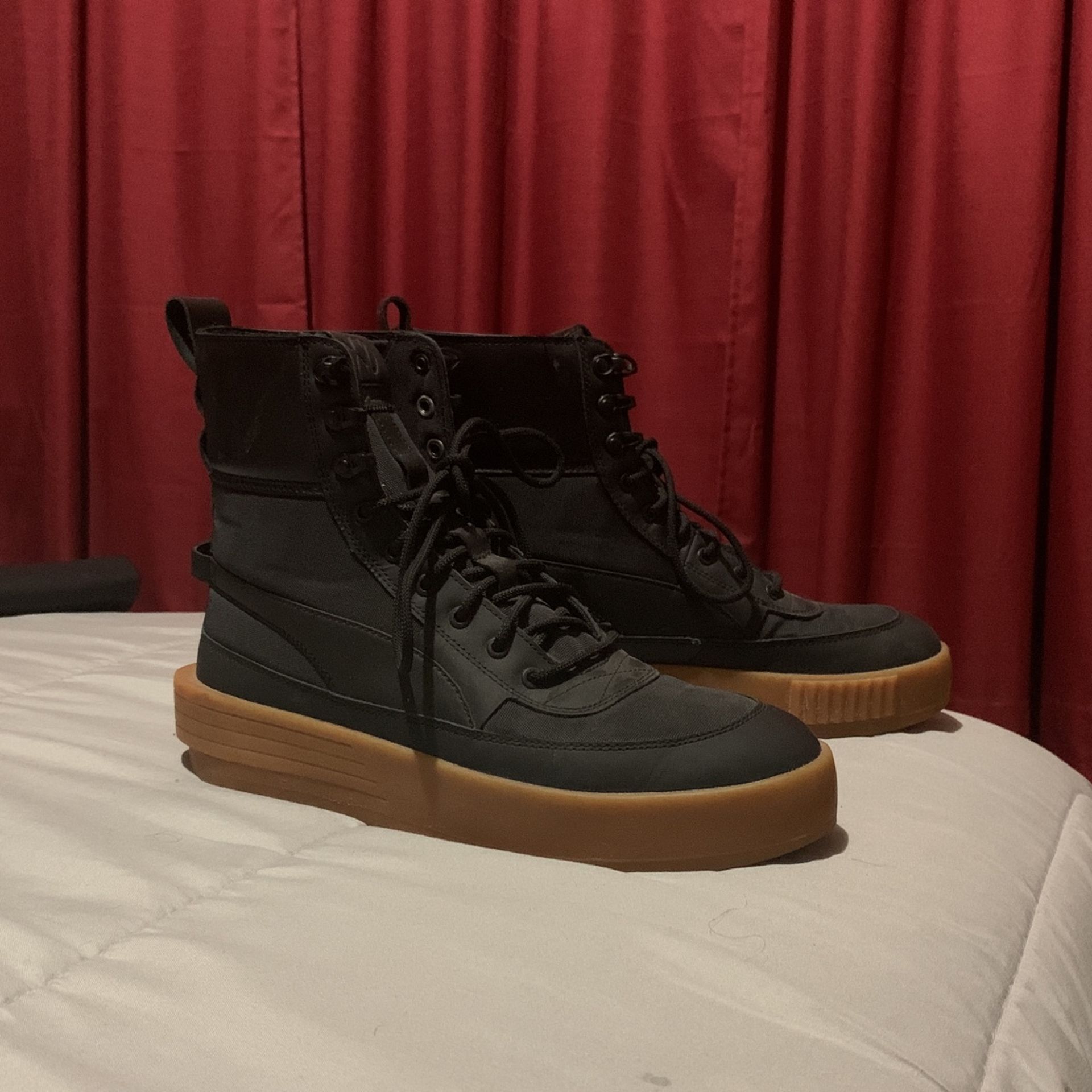The Weeknd XO Puma Parallel Tactical Gum Combat Boot