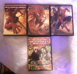 Spider-Man Limited Edition DVD Collector’s Gift Set + Bonus Spider-Man 2 & 3 DVDs Marvel Stan Lee Box