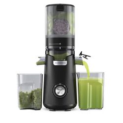 ACOQOOS Juicer Machines, 5.3" Wide Chute for Whole Fruit and Vegetable,1.8L Auto-Feed Time-Saver, Slow Masticating High Yield, Easy to Clean Cold Pres