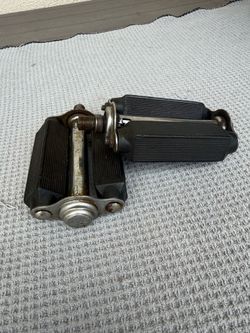 Vintage Block Bicycle Pedals