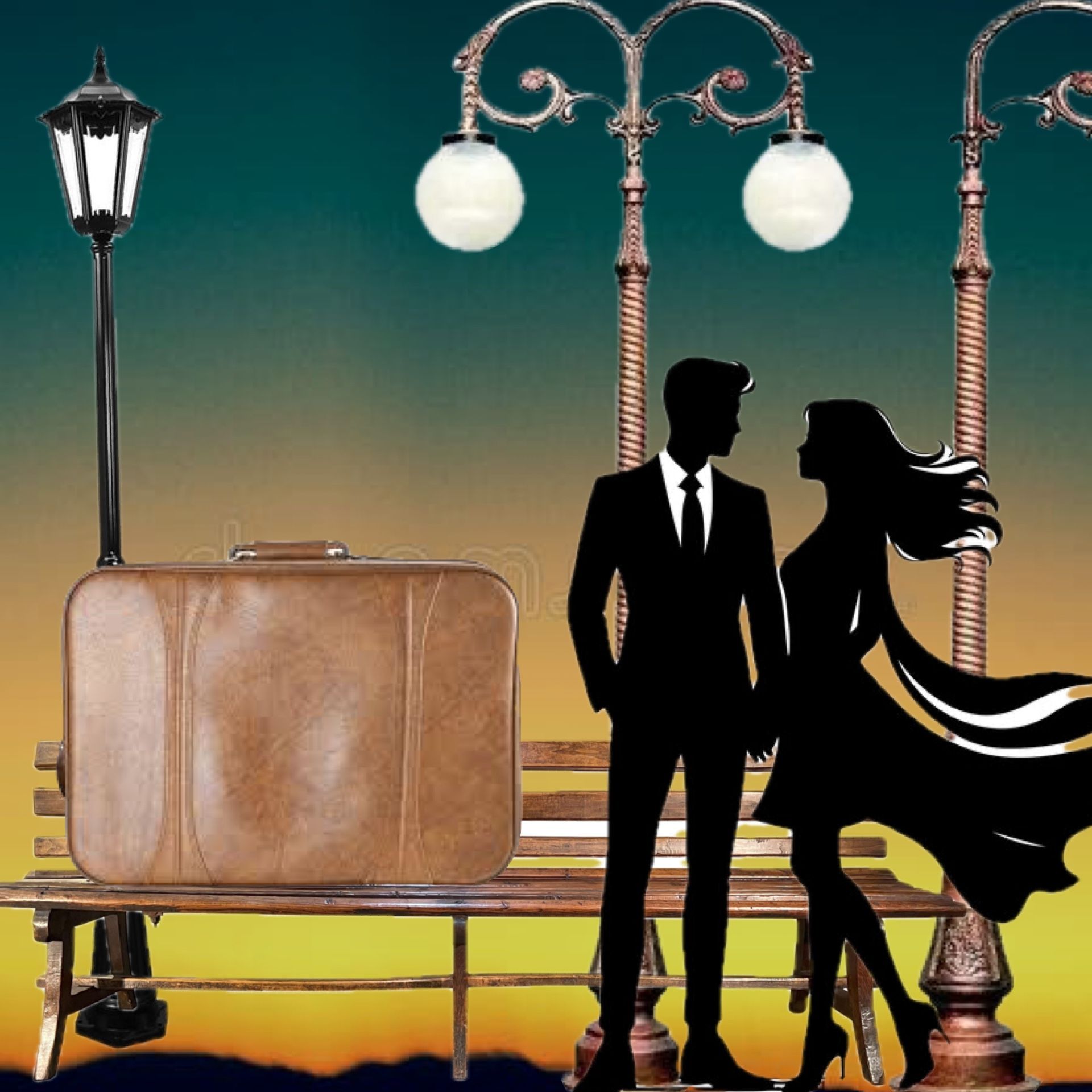 Vintage 1970s Brown Naugahyde Escort Series Large Suitcase | by American Tourist