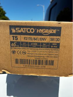 NEW SATCO S8130 (FP21T5/841/ENV)