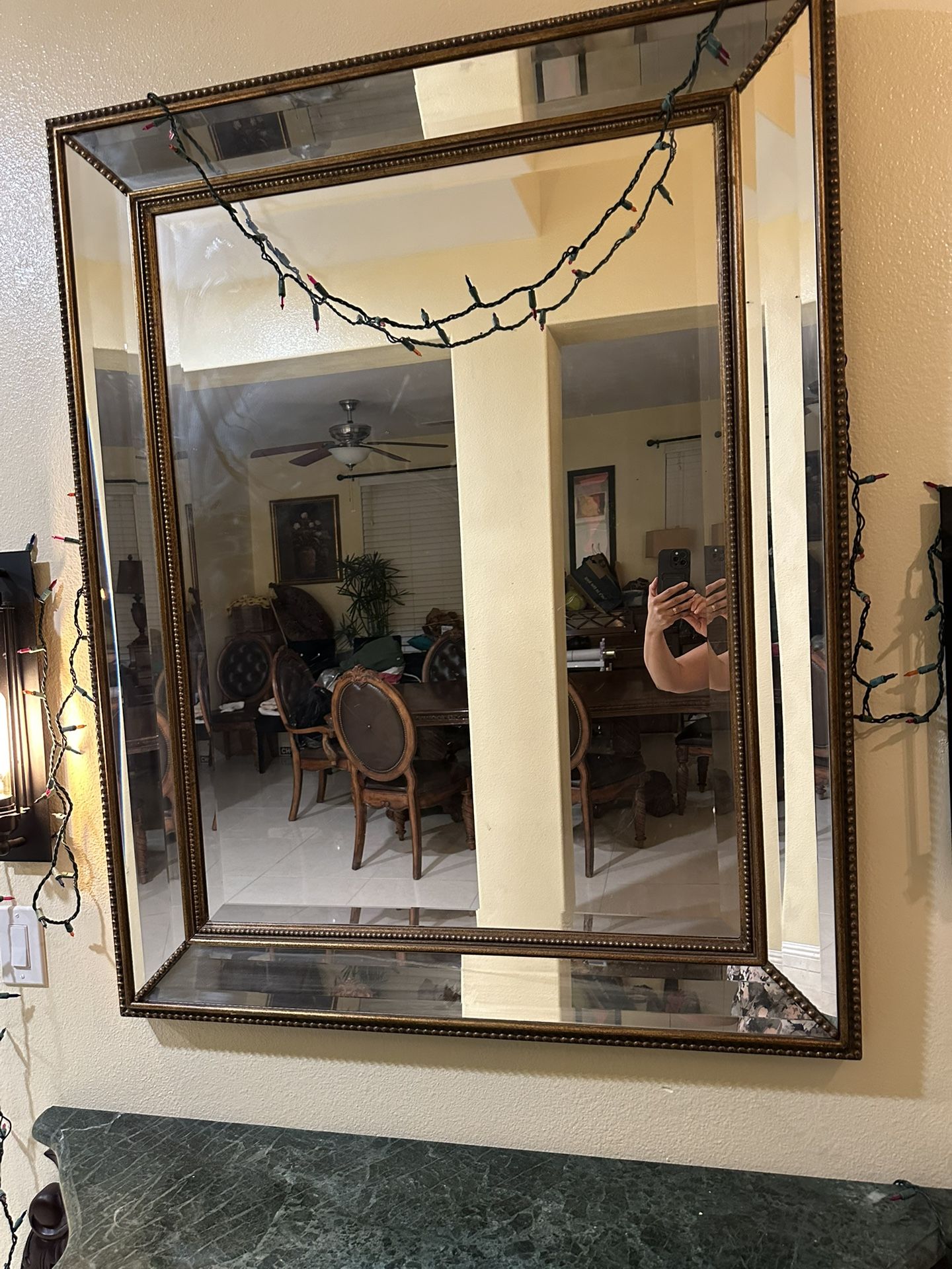 Marble Top Console Table
