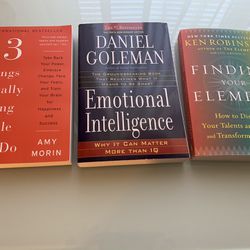 Self Growth Triple Book Bundle