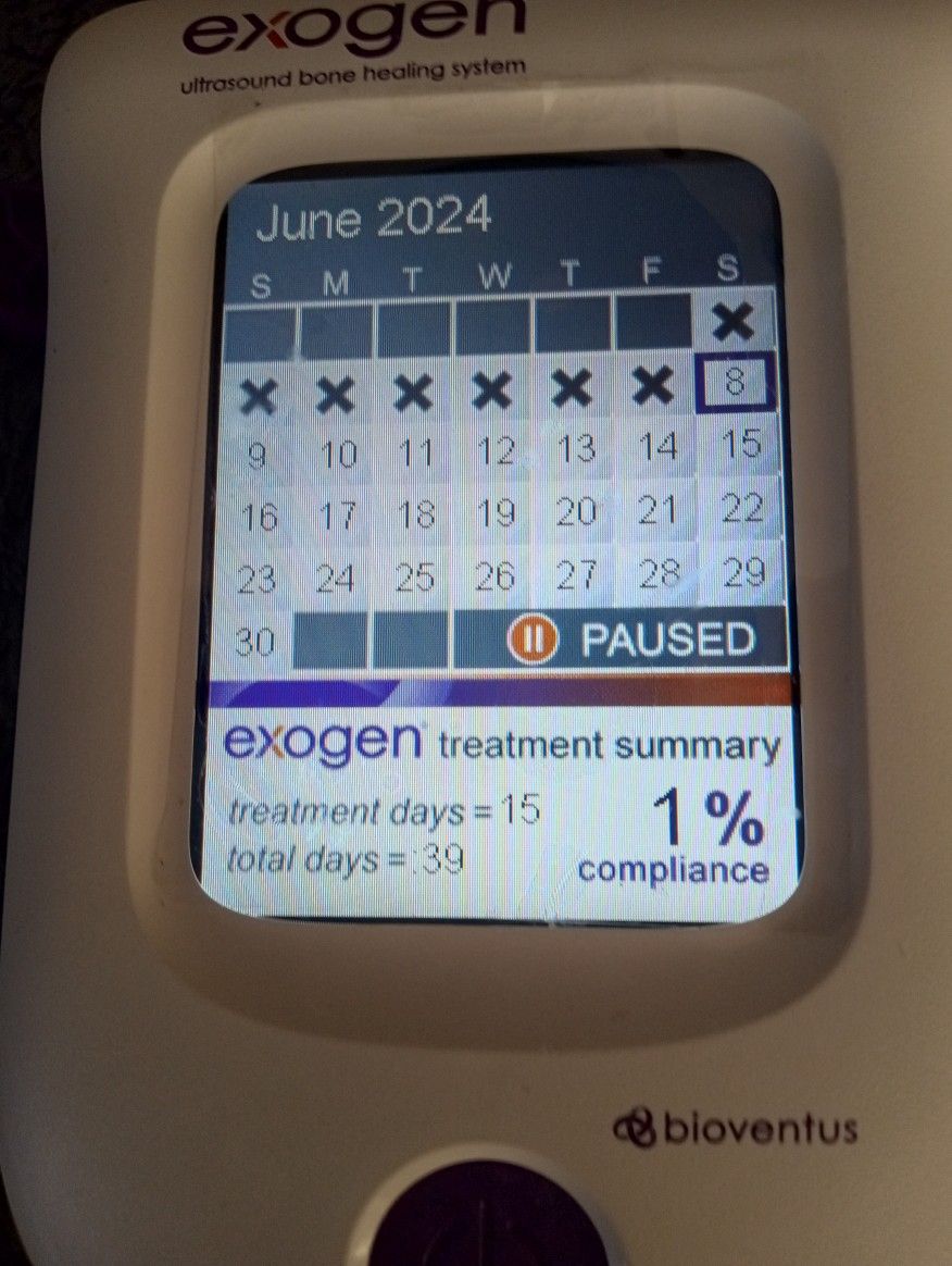 Exogen Bone Stimulation Healing System With Case