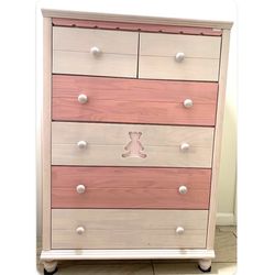 Custom Dressers Drawers Cabinets Chests Muebles Night Stands Comodas Tables Shelfs Pink White
