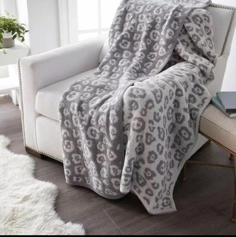 BAREFOOT DREAMS CozyCic Baby Blanket “Dupe”