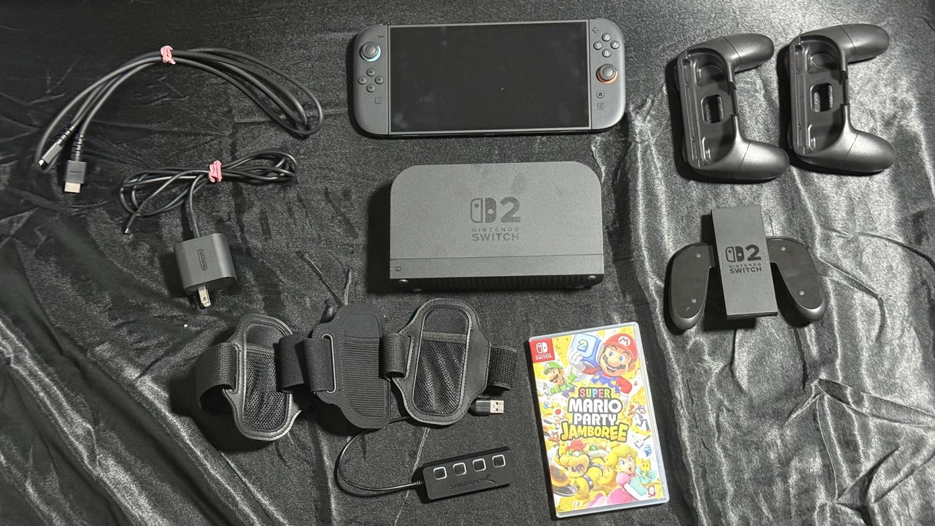 Nintendo Switch 2 With Game And Accessories.