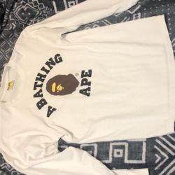 A Bathing Ape College Long Sleeve Tee