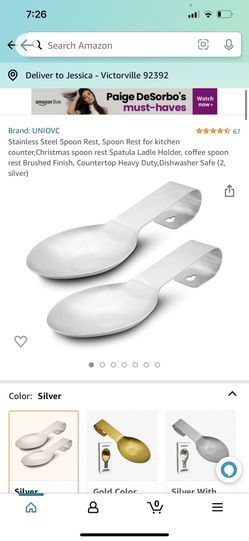 Stainless Steel Spoon Rest 🥄 