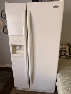 Whirlpool Side-by-Side Refrigerator – $245